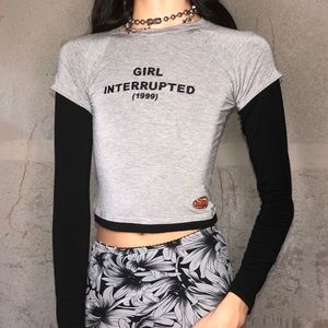 ISO O-MIGHTY GIRL INTERRUPTED TOP